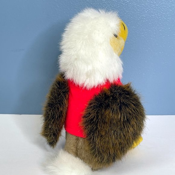RARE Inspirational I AM ON PURPOSE Bald Eagle Bird 6.5" Plush Stuffed Animal Toy - Picture 4 of 5